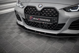 Maxton Design - Street Pro Front Splitter BMW Series 4 Gran Coupe M-Pack G26 Front Spoiler Maxton Design royalty-bespoke.myshopify.com