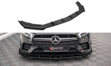 Maxton Design - Street Pro Front Splitter + Flaps Mercedes A35 AMG / AMG-Line Aero Pack W177 Front Spoiler Maxton Design royalty-bespoke.myshopify.com