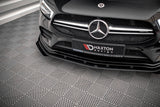 Maxton Design - Street Pro Front Splitter + Flaps Mercedes A35 AMG / AMG-Line Aero Pack W177 Front Spoiler Maxton Design royalty-bespoke.myshopify.com