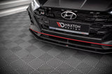 Maxton Design - Street Pro Front Splitter Hyundai I20N MK3 Front Spoiler Maxton Design royalty-bespoke.myshopify.com