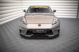 Maxton Design - Street Pro Front Splitter Nissan 370Z Nismo Facelift Front Spoiler Maxton Design royalty-bespoke.myshopify.com