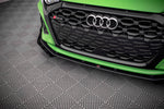 Maxton Design - Street Pro Front Splitter V.1 + Flaps Audi RS3 8Y Sedan/Sportback