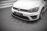 Maxton Design - Street Pro Front Splitter V.1 Volkswagen Golf R MK7