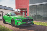 Maxton Design - Street Pro Front Splitter V.2 Ford Mustang GT MK6 (Facelift) Front Spoiler Maxton Design royalty-bespoke.myshopify.com