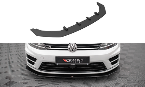 Maxton Design - Street Pro Front Splitter V.2 Volkswagen Golf R MK7 Front Spoiler Maxton Design royalty-bespoke.myshopify.com