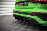 Maxton Design - Street Pro Rear Diffuser Audi RS3 Sedan 8Y Rear Diffuser Maxton Design royalty-bespoke.myshopify.com