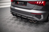 Maxton Design - Street Pro Rear Diffuser Audi S3 8Y Sedan Rear Diffuser Maxton Design royalty-bespoke.myshopify.com