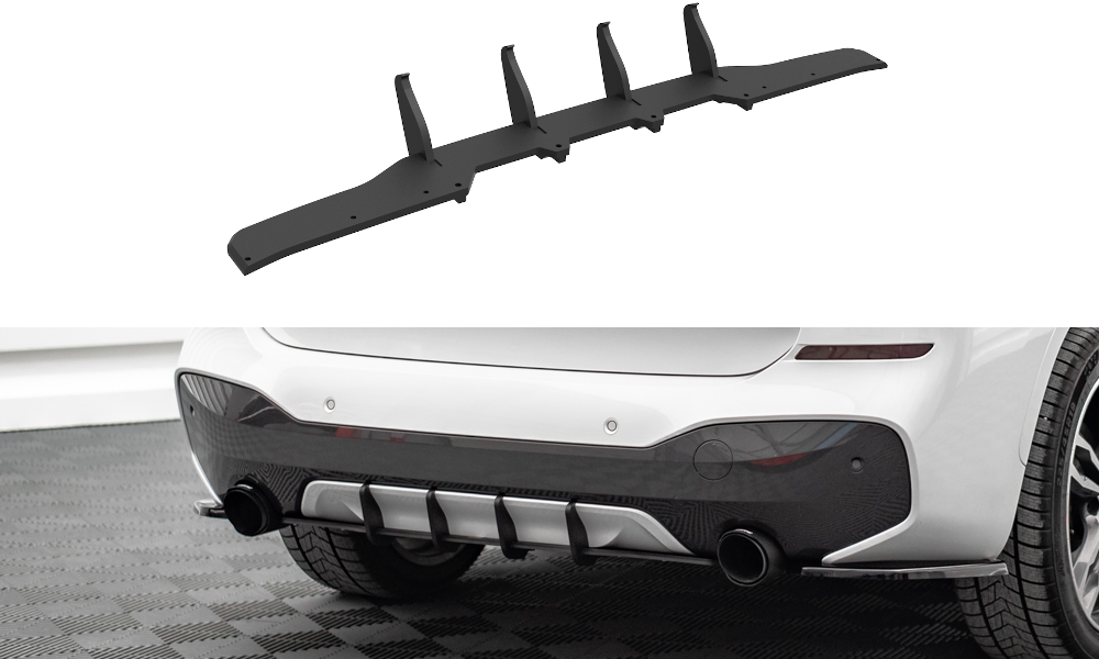 Maxton Design - Street Pro Rear Diffuser BMW X1 M-Pack F48 | Royal Body ...