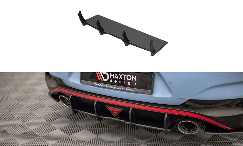 Maxton Design - Street Pro Rear Diffuser Hyundai I30N Fastback MK3 ...