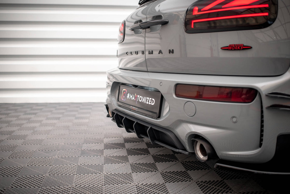 Maxton Design - Street Pro Rear Diffuser Mini Clubman JCW F54 Facelift ...