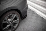 Maxton Design - Street Pro Rear Side Splitters + Flaps Audi S3 8Y Sedan