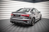Maxton Design - Street Pro Rear Side Splitters + Flaps Audi S3 8Y Sedan Rear Side Splitters Maxton Design royalty-bespoke.myshopify.com