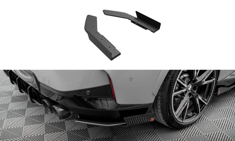 Maxton Design - Street Pro Rear Side Splitters + Flaps BMW M240i Coupe G42
