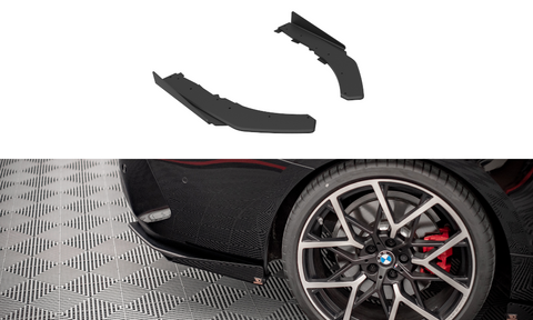 Maxton Design - Street Pro Rear Side Splitters + Flaps BMW Series 4 M-Pack G22