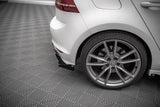 Maxton Design - Street Pro Rear Side Splitters + Flaps Volkswagen Golf R MK7