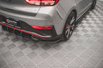 Maxton Design - Street Pro Rear Side Splitters Hyundai I30N MK3 Facelift Hatchback