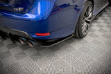 Maxton Design - Street Pro Rear Side Splitters Lexus GS F MK4 Facelift