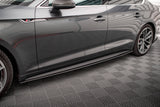 Maxton Design - Street Pro Side Skirts Diffusers Audi A5 S-Line / S5 Sportback F5 Side Skirts Diffusers Maxton Design royalty-bespoke.myshopify.com