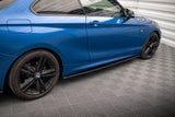 Maxton Design - Street Pro Side Skirts Diffusers BMW Series 2 M-Pack F22 Side Skirts Diffusers Maxton Design royalty-bespoke.myshopify.com