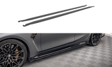 Maxton Design - Street Pro Side Skirts Diffusers BMW M3 G80 Side Skirts Diffusers Maxton Design royalty-bespoke.myshopify.com