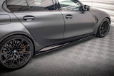 Maxton Design - Street Pro Side Skirts Diffusers BMW M3 G80 Side Skirts Diffusers Maxton Design royalty-bespoke.myshopify.com