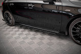 Maxton Design - Street Pro Side Skirts Diffusers + Flaps Mercedes A35 AMG / AMG-Line Aero Pack W177 Side Skirts Diffusers Maxton Design royalty-bespoke.myshopify.com