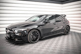 Maxton Design - Street Pro Side Skirts Diffusers + Flaps Mercedes A35 AMG / AMG-Line Aero Pack W177 Side Skirts Diffusers Maxton Design royalty-bespoke.myshopify.com