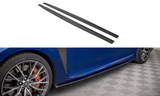 Maxton Design - Street Pro Side Skirts Diffusers Lexus GS F MK4 Facelift Side Skirts Diffusers Maxton Design royalty-bespoke.myshopify.com