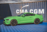 Maxton Design - Street Pro Side Skirts Diffusers V.1 + Flaps Ford Mustang GT MK6 (Facelift) Side Skirts Diffusers Maxton Design royalty-bespoke.myshopify.com
