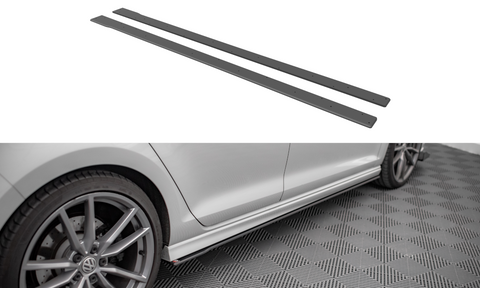 Maxton Design - Street Pro Side Skirts Diffusers Volkswagen Golf R MK7 Side Skirts Diffusers Maxton Design royalty-bespoke.myshopify.com