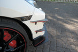 Maxton Design - Front Canards Honda Civic MK10 Type R Canards Maxton Design royalty-bespoke.myshopify.com