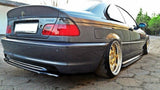 Maxton Design - Central Rear Splitter (without vertical bars) BMW Series 3 E46 M-Pack Coupe Rear Diffuser Maxton Design royalty-bespoke.myshopify.com