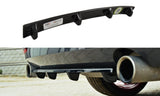 Maxton Design - Central Rear Splitter (with vertical bars) BMW Series 4 Coupe / Gran Coupe / Cabrio M-Pack F32 / F36 / F33 Rear Diffuser Maxton Design royalty-bespoke.myshopify.com