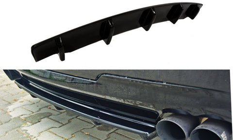 Maxton Design - Central Rear Splitter (with vertical bars) BMW Series 5 F11 M-Pack Rear Diffuser Maxton Design royalty-bespoke.myshopify.com