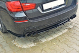 Maxton Design - Central Rear Splitter (with vertical bars) BMW Series 5 F11 M-Pack Rear Diffuser Maxton Design royalty-bespoke.myshopify.com