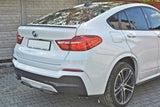 Maxton Design - Central Rear Splitter (with vertical bars) BMW X4 M-Pack F26