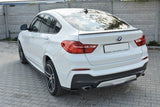 Maxton Design - Central Rear Splitter (without vertical bars) BMW X4 M-Pack F26 Rear Diffuser Maxton Design royalty-bespoke.myshopify.com