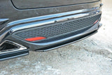 Maxton Design - Central Rear Splitter Honda Civic MK8 Type S/R Rear Diffuser Maxton Design royalty-bespoke.myshopify.com