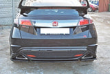 Maxton Design - Central Rear Splitter Honda Civic MK8 Type S/R Rear Diffuser Maxton Design royalty-bespoke.myshopify.com