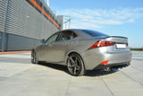 Maxton Design - Central Rear Splitter (with vertical bars) Lexus IS MK3 T Rear Diffuser Maxton Design royalty-bespoke.myshopify.com