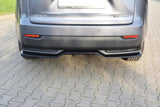 Maxton Design - Central Rear Splitter (with vertical bars) Lexus NX MK1 H
