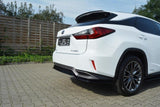 Maxton Design - Central Rear Splitter (without vertical bars) Lexus RX MK4 H Rear Diffuser Maxton Design royalty-bespoke.myshopify.com