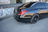 Maxton Design - Central Rear Splitter Mercedes Benz S-Class W222 AMG-Line Rear Diffuser Maxton Design royalty-bespoke.myshopify.com
