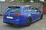 Maxton Design - Central Rear Splitter (without vertical bars) Volkswagen Golf R MK7 Estate Rear Diffuser Maxton Design royalty-bespoke.myshopify.com