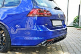 Maxton Design - Central Rear Splitter (without vertical bars) Volkswagen Golf R MK7 Estate Rear Diffuser Maxton Design royalty-bespoke.myshopify.com