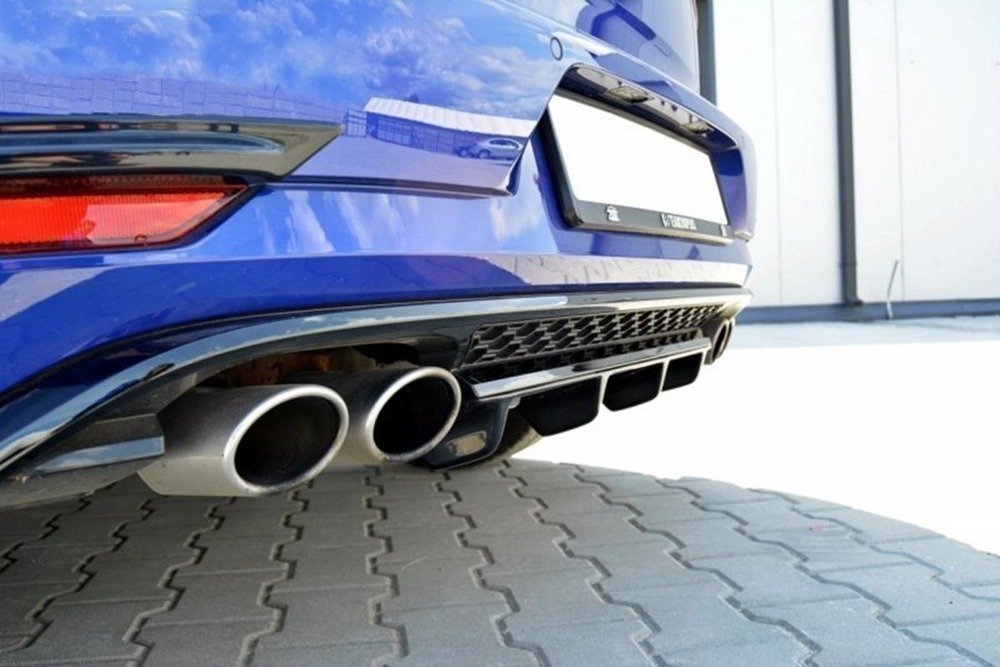 Maxton Design - Central Rear Splitter Volkswagen Golf R MK7.5 | Royal ...