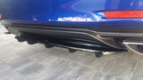 Maxton Design - Central Rear Splitter (with vertical bars) Lexus RC Rear Diffuser Maxton Design royalty-bespoke.myshopify.com