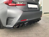 Maxton Design - Central Rear Splitter (with vertical bars) Lexus RC Rear Diffuser Maxton Design royalty-bespoke.myshopify.com