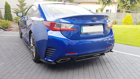 Maxton Design - Central Rear Splitter (without vertical bars) Lexus RC