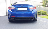 Maxton Design - Central Rear Splitter (without vertical bars) Lexus RC Rear Diffuser Maxton Design royalty-bespoke.myshopify.com